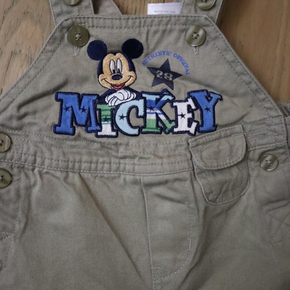 Disney Baby Mickey Mouse Overalls - Picture 3 of 4